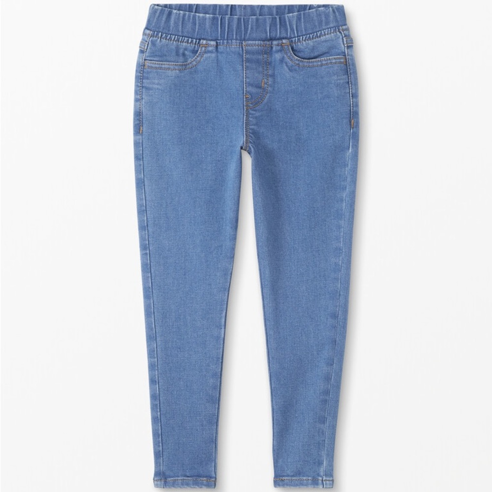 Hanna Andersson || Skinny light wash denim jeggings